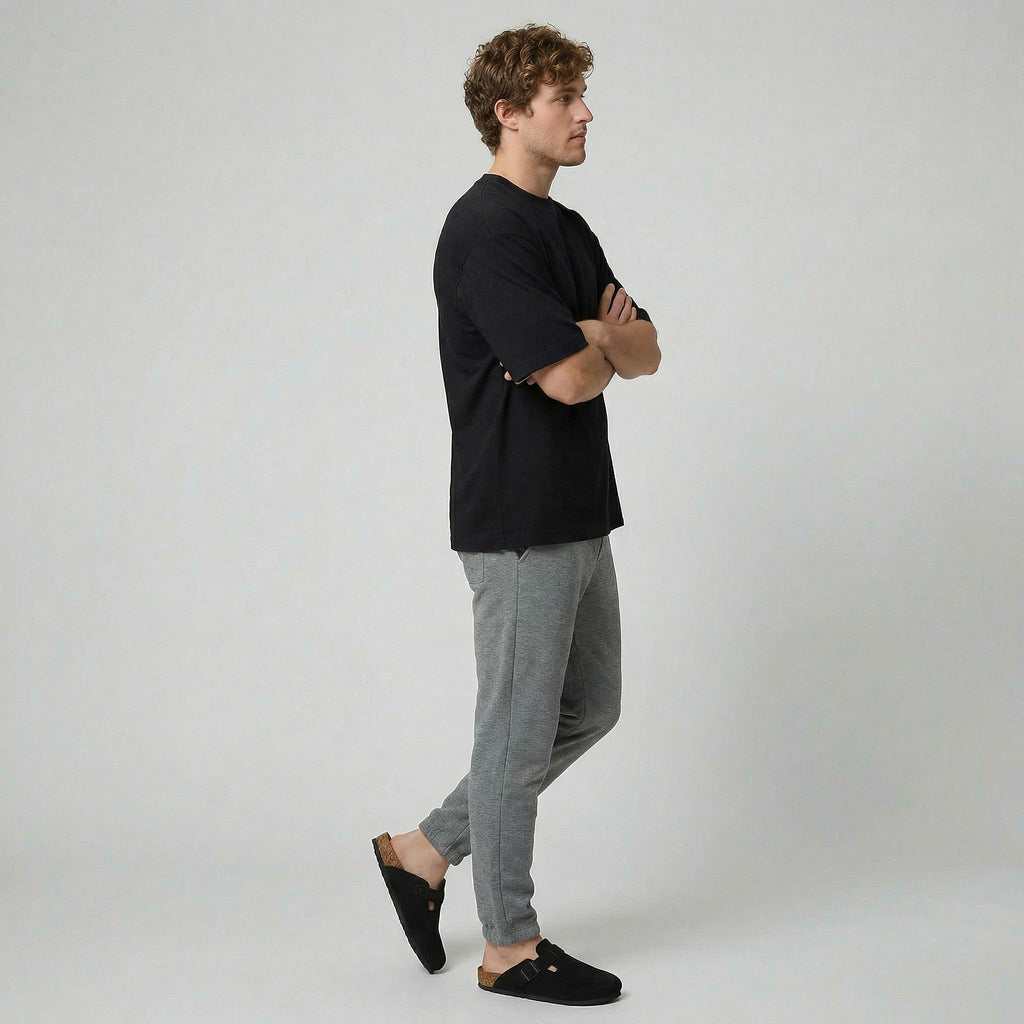 Oldford Atelier - Men’s Adjustable Strap Slip-On Mules