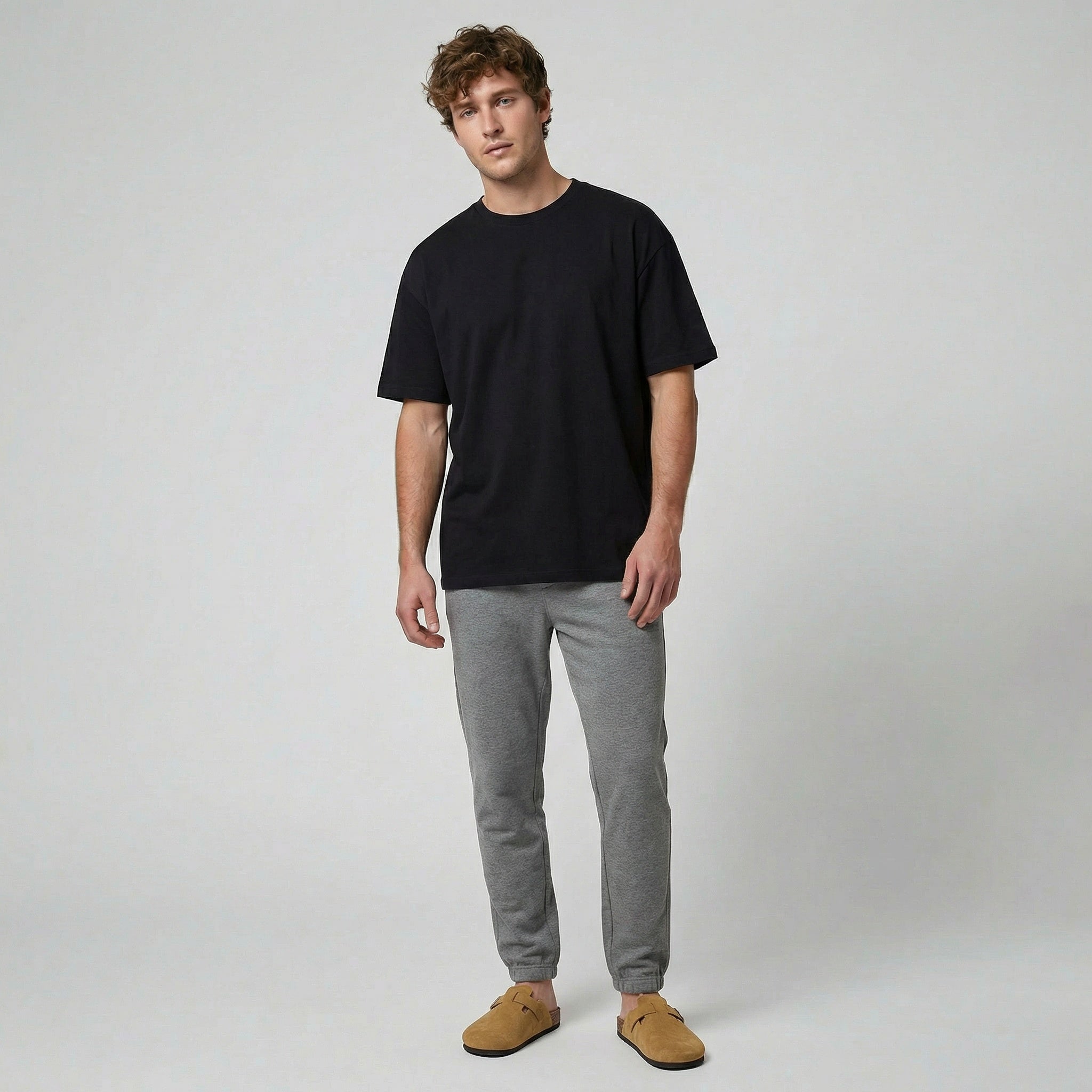 Oldford Atelier - Men’s Adjustable Strap Slip-On Mules