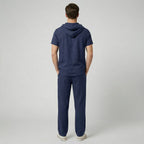 Oldford Atelier - Men’s Hooded Short Sleeve Button-up Shirt and Pants Set