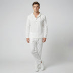 Oldford Atelier - Men’s Hooded Short Sleeve Button-up Shirt and Pants Set