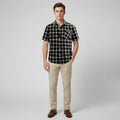 Oldford Atelier - Men’s Plaid Short Sleeve Button Shirt