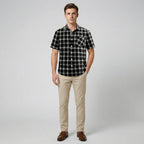 Oldford Atelier - Men’s Plaid Short Sleeve Button Shirt