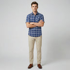 Oldford Atelier - Men’s Plaid Short Sleeve Button Shirt