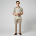 Oldford Atelier - Men’s Plaid Short Sleeve Button Shirt