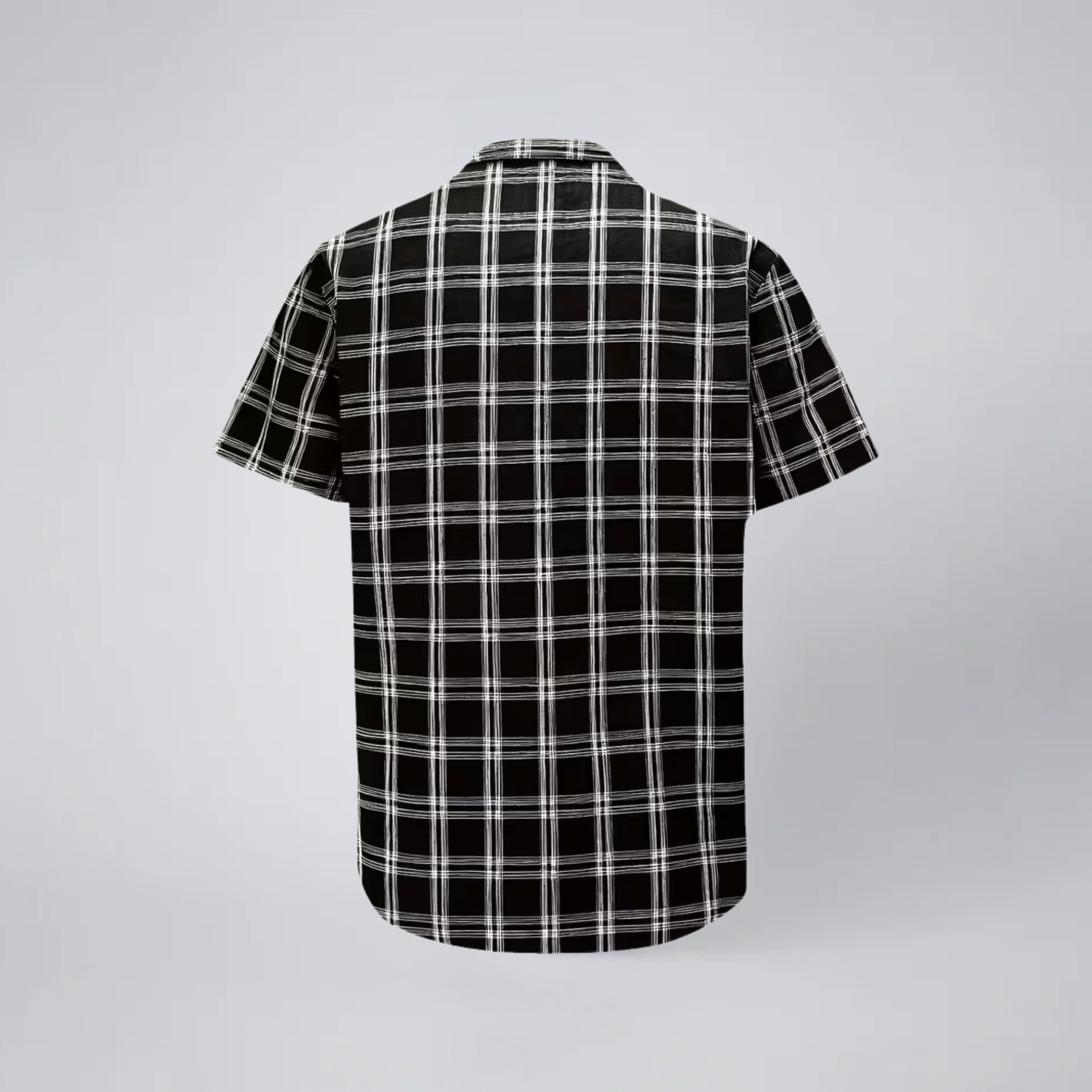 Oldford Atelier - Men’s Plaid Short Sleeve Button Shirt