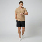 Oldford Atelier - Men’s Short Sleeve Button Shirt and Shorts Set