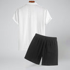 Oldford Atelier - Men’s Short Sleeve Button Shirt and Shorts Set