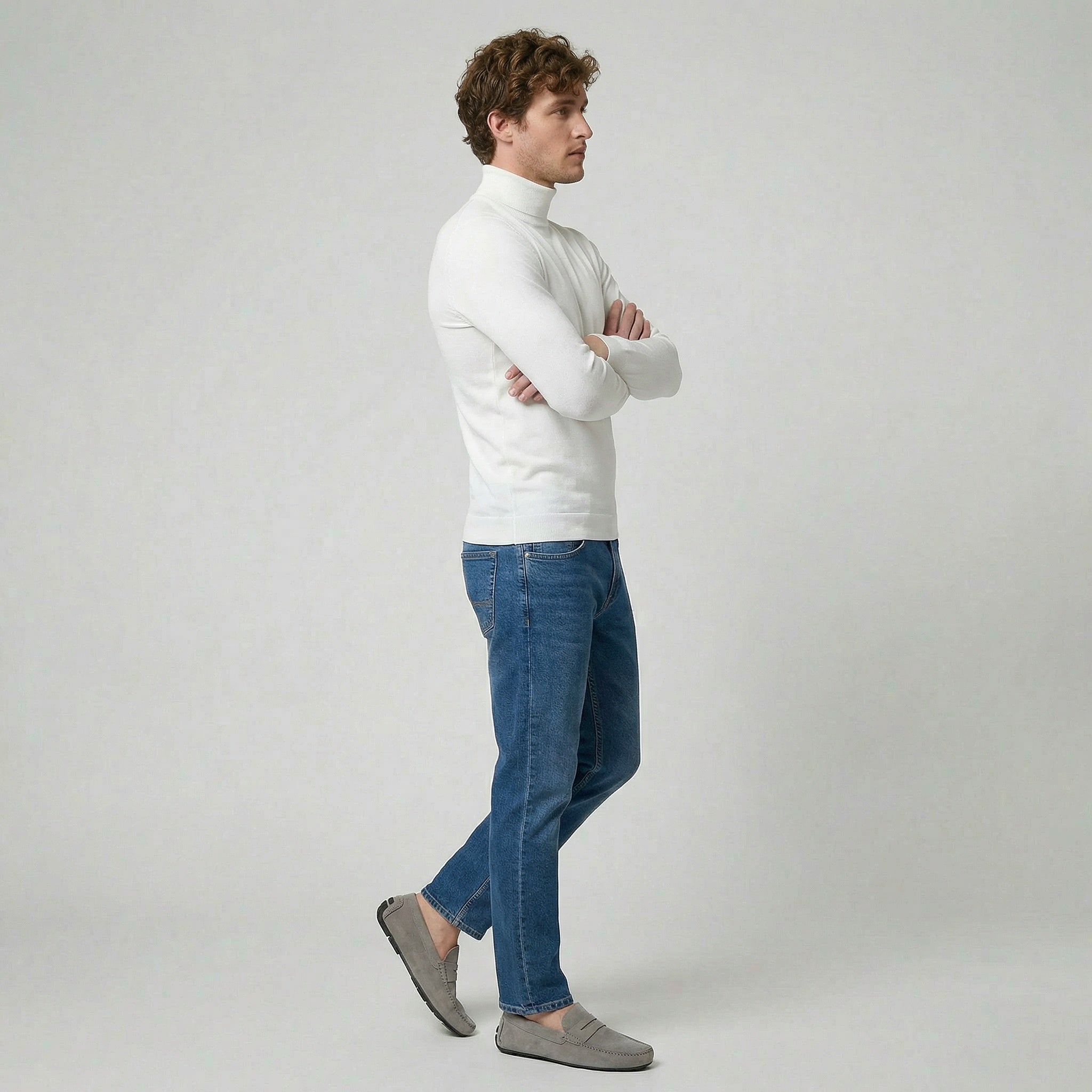 Oldford Atelier - Men’s Slip-On Driving Loafers