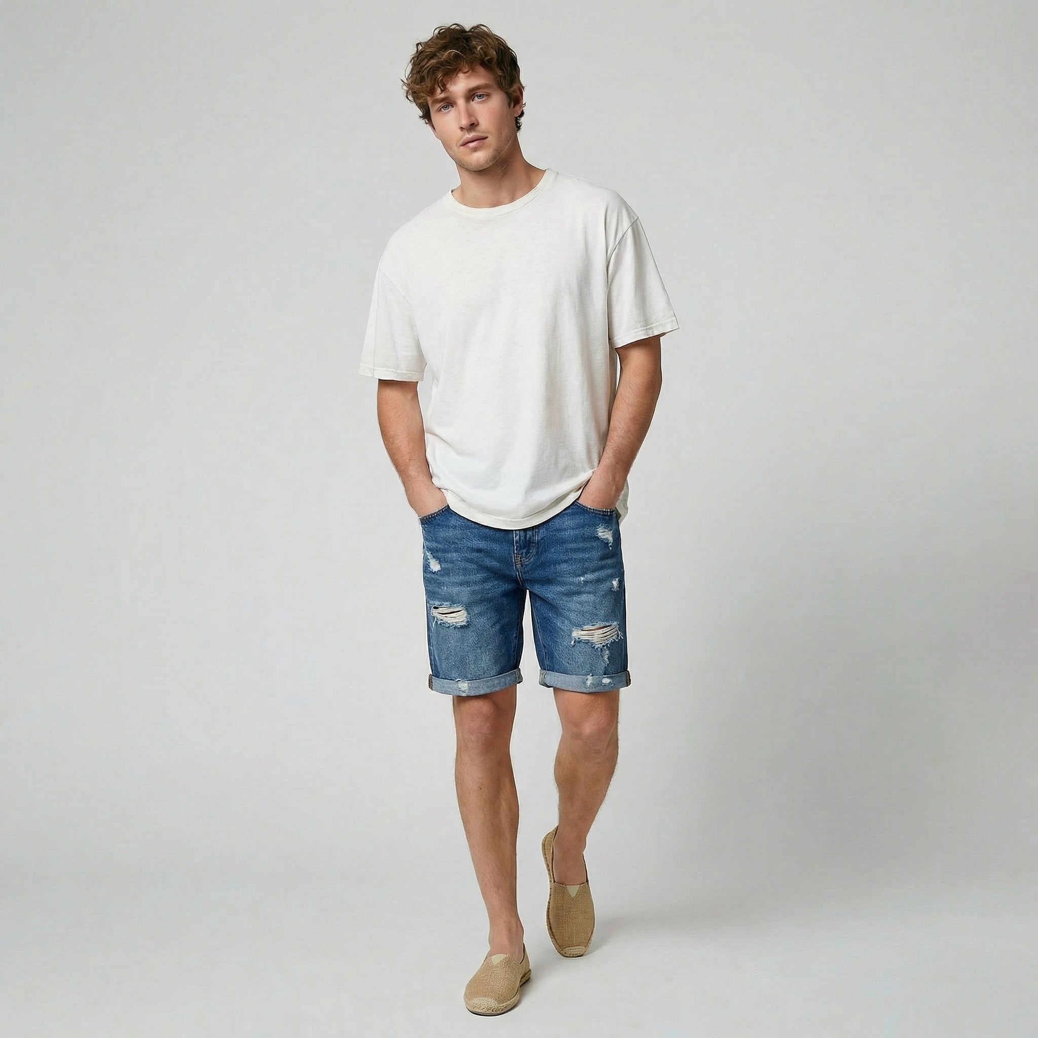 Oldford Atelier - Men’s Slip-On Espadrille Shoes