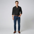 Oldford Atelier - Men’s Stand Collar Button Shirt