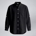 Oldford Atelier - Men’s Stand Collar Button Shirt
