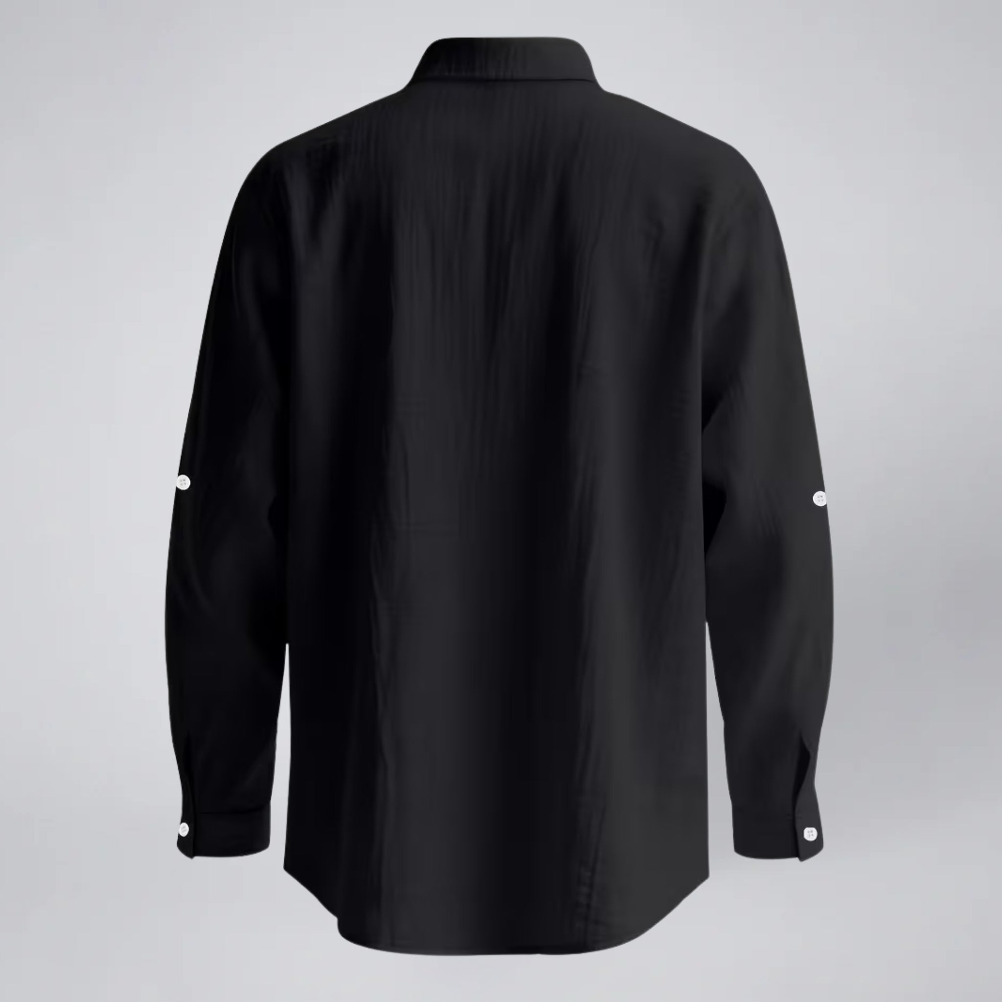 Oldford Atelier - Men’s Stand Collar Button Shirt