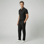 Oldford Atelier - Men’s Stand Collar Short Sleeve Shirt and Pants Set