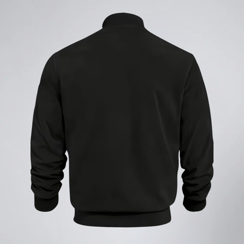 Oldford Atelier - Men’s Stand Collar Zip Front Jacket