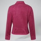 Oldford Atelier - Women’s Asymmetric Zip Notch Lapel Jacket