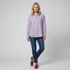 Oldford Atelier - Women’s Button Placket Long Sleeve Blouse