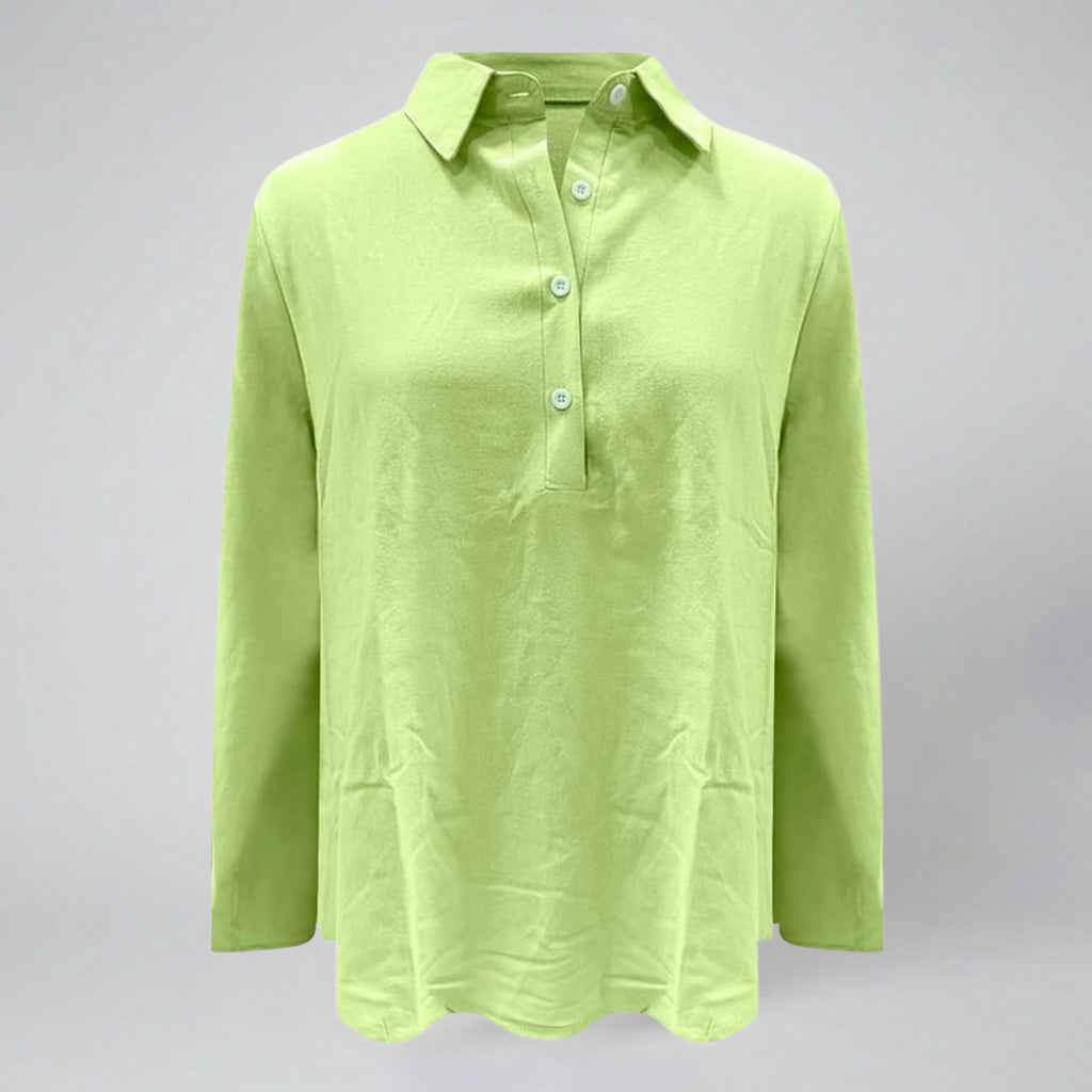 Oldford Atelier - Women’s Button Placket Long Sleeve Blouse