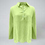 Oldford Atelier - Women’s Button Placket Long Sleeve Blouse