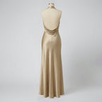 Oldford Atelier - Women’s Cowl Neck Sleeveless Maxi Dress
