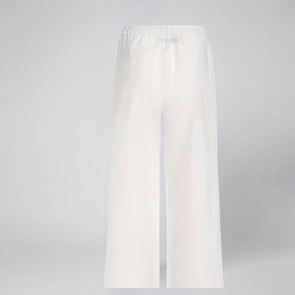 Oldford Atelier - Women’s Drawstring Waist Floral Accent Lounge Pants