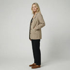 Oldford Atelier - Women’s Notch Lapel Button Front Blazer