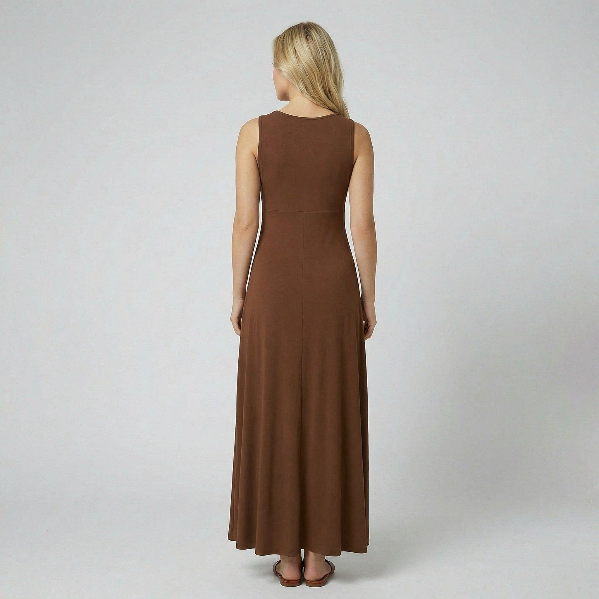 Oldford Atelier - Women’s Sleeveless A-Line Maxi Dress