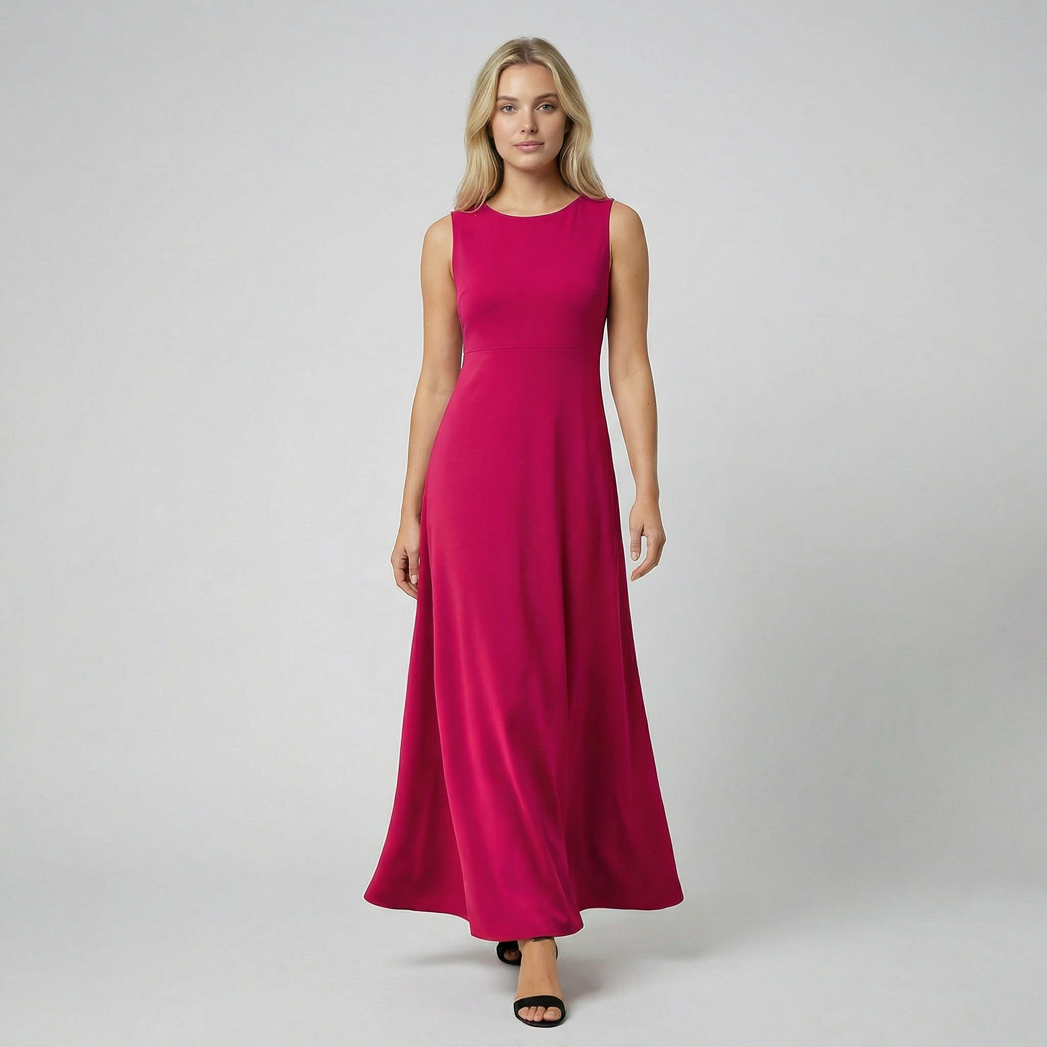 Oldford Atelier - Women’s Sleeveless A-Line Maxi Dress