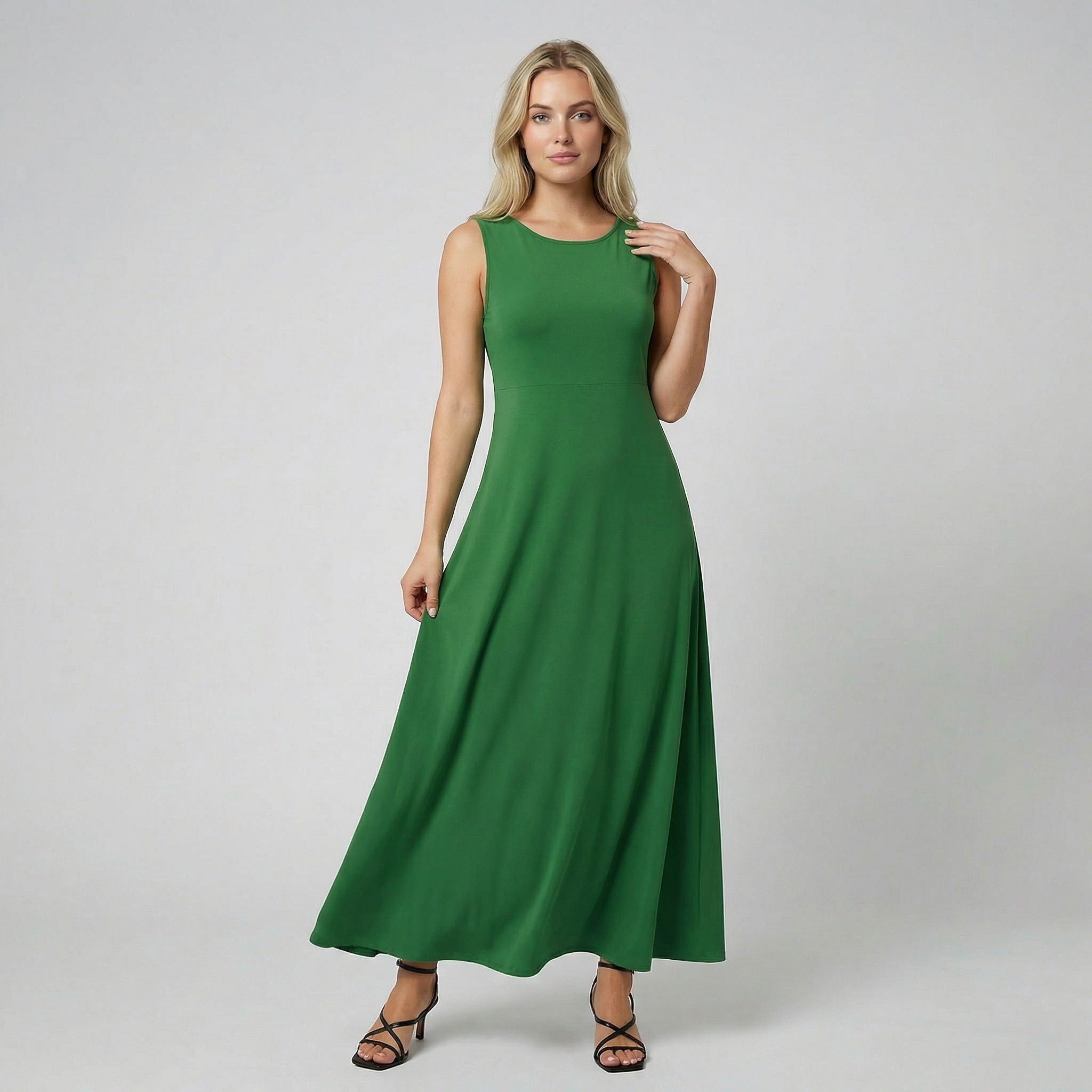 Oldford Atelier - Women’s Sleeveless A-Line Maxi Dress