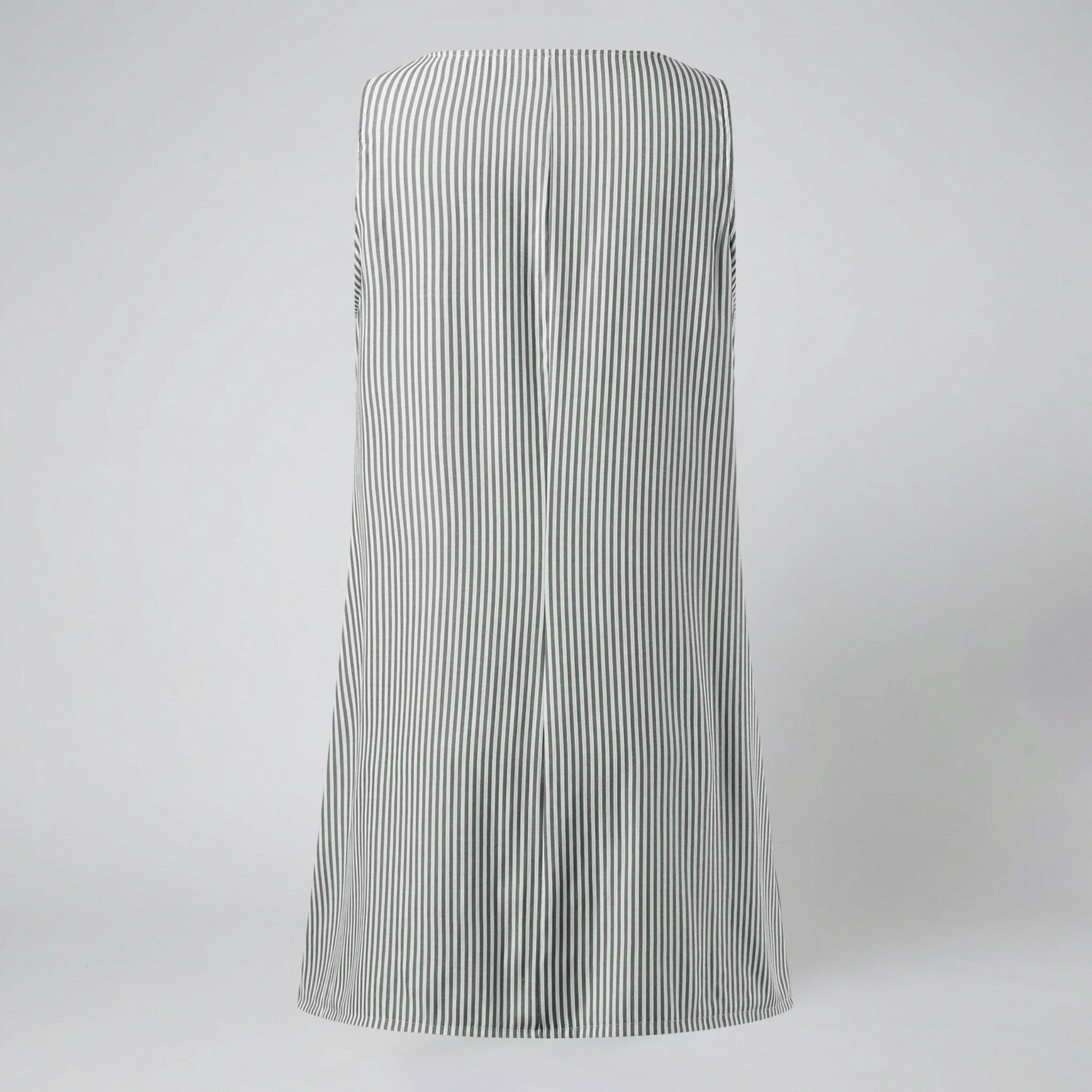 Oldford Atelier - Women’s Sleeveless Striped Pocket Dress