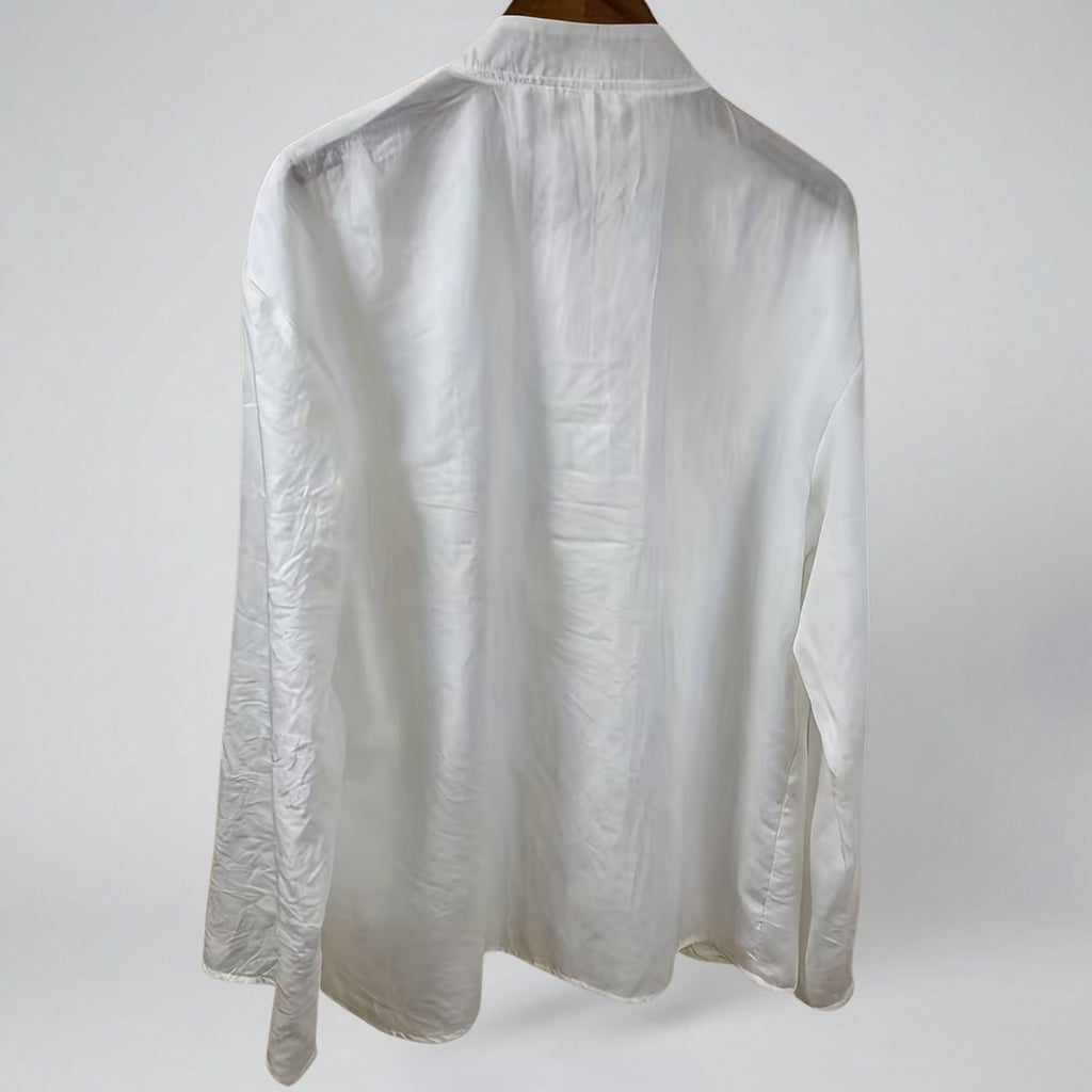 Oldford Atelier - Women’s Stand Collar Button Front Blouse
